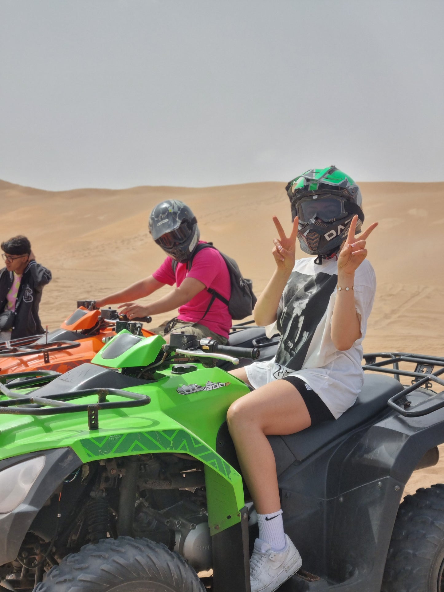 Quad Biking & Sandboarding in Dunes and Beach + Hotel Pickup