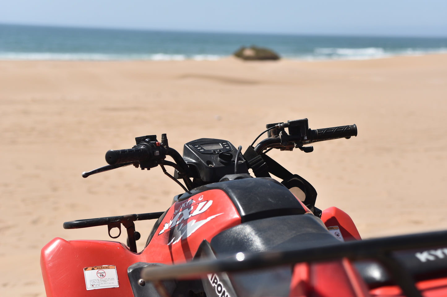 Quad Biking & Sandboarding in Dunes and Beach + Hotel Pickup