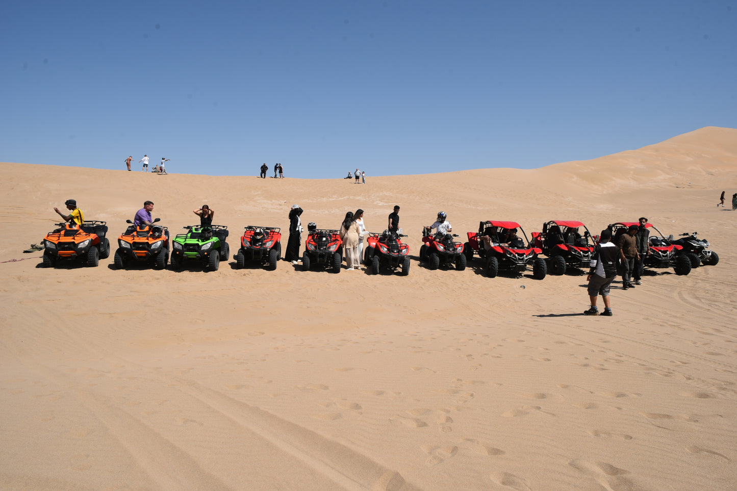 Quad Biking & Sandboarding in Dunes and Beach + Hotel Pickup