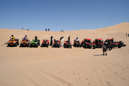 Quad Biking & Sandboarding in Dunes and Beach + Hotel Pickup